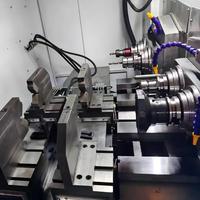 CNC 1520 Rijit Düz Yataklı Ağır Hizmet Tipi Mil İşleme Uç Yüzey Frezeleme Merkezi Delik Delme Kombine Takım FANUC Kontrol 4 CE