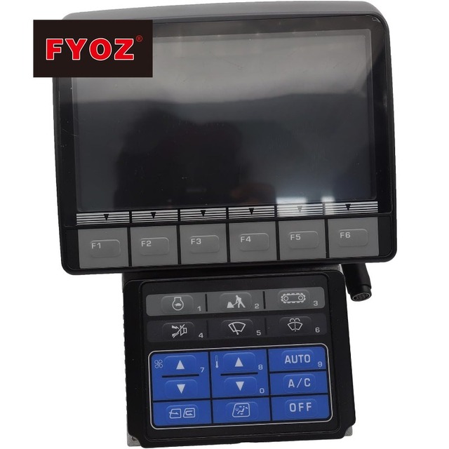 7835-31-1003 Gauge Cluster Display Panel Monitor for Komatsu PC200-8 Excavator, Excavator Spare Parts, Heavy Duty Accessories