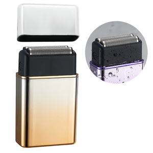 เครื่องโกนหนวดไฟฟ้าแบบกันน้ำ ใช้ได้ทั้งแบบเปียกและแห้ง OEM ODM สำหรับผู้ชาย แบบฟอยล์ ชาร์จไฟได้ พร้อมที่เล็มเครา - Product Image 4