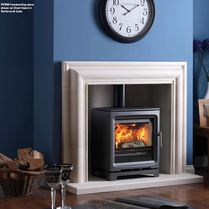 Chimenea de Leña de Hierro Fundido HF905 de 5KW con 84.3% de Eficiencia Térmica, Certificación CE y EPA para Uso en Villas - Product Image 4