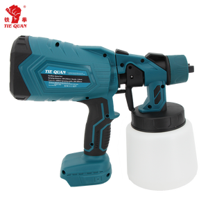 Pistolet de pulvérisation miniature sans fil intelligent 21V avec batterie au lithium 300 PSI Capacité du gobelet 1000ML Outil de peinture de qualité bricolage - Product Image 5