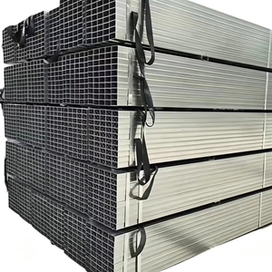 Perfil de Acero ASTM A500 Q235, Sección Hueca Rectangular Galvanizada, Tubería de Acero sin Aleación ERW, Barra Rectangular Hueca 24 STYH - Product Image 1