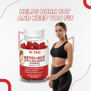 Gomitas de Vinagre de Sidra de Manzana, Suplemento para Adultos, para Adelgazar y Mejorar la Salud Digestiva, Enriquecidas con Vitaminas, 2 por Día - Product Image 2