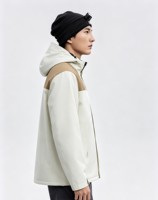 Veste d'hiver intégrale en coton à épaisseur standard, coupe-vent, imperméable, chaude, imprimée, grande taille, résistante au froid
