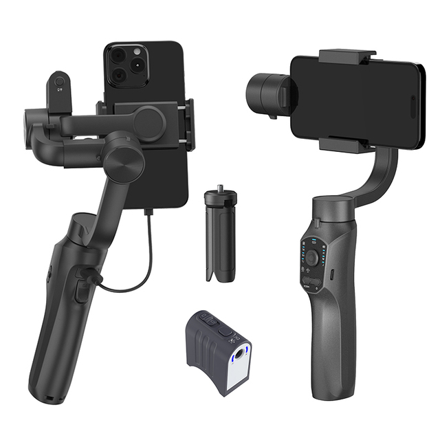 F10pro Max 3-axis Smart AI Tracking Phone Camera 360 Rotation Handheld Gimbal Stabilizer for Cell Phones With AI Module