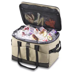 Cách điện Cooler Tote bãi biển Duffle 50L tùy chỉnh Oxford mát Dã Ngoại Túi