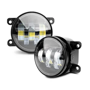 Yüksek kaliteli LED ışıkları 50W Offroad araba LED sis lambası 12V/24V Spot ışın LED sis/sürüş ışıkları