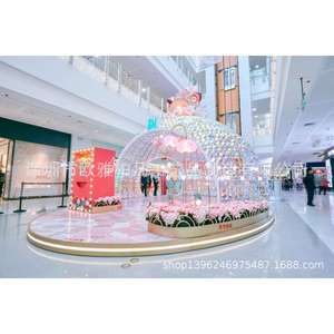 Glass Fiber Reinforced Plastic Outdoor Theme Park Decoration With <b>Led</b> <b>Lighting</b> For Playground - Product Image 1