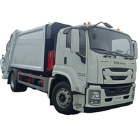 Camion à ordures compacteur Isuzu neuf, personnalisation disponible, best-seller du fabricant.