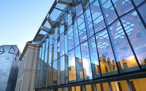 AS2047 TOMA işçiler temizlik cam perde duvar duvar gizli çerçeve cam perde duvarları alüminyum - Product Image 6