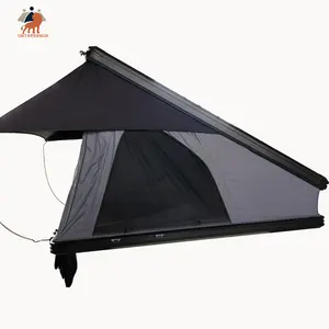 Unistrengh New 2 3 4 Person Automatic Clamshell Camping Rooftop Car Suv Waterproof Hard Shell Aluminium Roof Top Tent