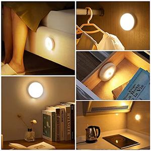 Lampe à détecteur de mouvement sans fil pour la maison, veilleuse LED murale avec chargement USB, lampe à bâton pour armoire, chambre, escalier - Product Image 2