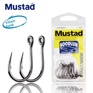 Amo da pesca Villain Jig Head per acqua dolce e salata, 10 pezzi, con leader integrato, rinforzato, per la pesca in mare di carpa, persico, trota e merluzzo - Product Image 1