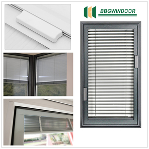 Fenêtre en aluminium à double vitrage insonorisée Lukliving Big View, design de fenêtres en <span class=keywords><strong>baie</strong></span>, fenêtre de maison, fenêtre de bureau pour villa - Product Image 5