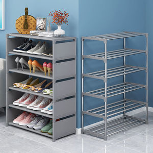 Zapatero Metálico de Múltiples Niveles de Comerciantes Reconocidos, 60x25x17 cm, Antipolvo, Independiente, para Almacenamiento en el Hogar o Alquiler - Product Image 2