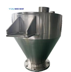 Tolva 40 L Acero Inoxidable 304 incluido vibrador válvula vacía Codo Válvula Silo - Product Image 4