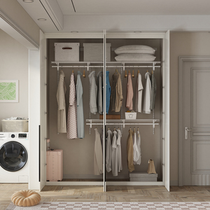 Armario Doble Marie Kondo con Cajones, Sistema de Armario con Cajones - Product Image 1