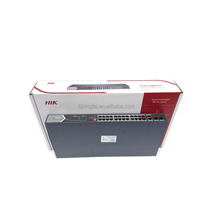 Conmutador POE no gestionado Gigabit de 24 puertos con protección contra sobretensiones de 6KV, conmutador POE Hikvison con <span class=keywords><strong>2</strong></span> SFP - Product Image 2