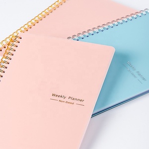 Cuaderno de reunión espiritual con <span class=keywords><strong>billetera</strong></span> de acuarela moderna impresa personalizada - Product Image 5