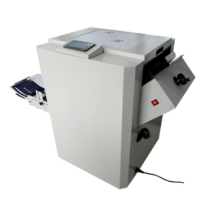 Plieuse de papier LK-3000 à alimentation manuelle Machine automatique pour relier les cahiers à fil plat et selle de livre - Product Image 1