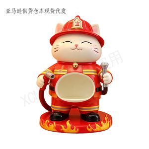 Estatua de Gato Maestro de Graduado - Figura de Almacenamiento Divertida de Poliresina Personalizada para Escritorio y Entrada, Perfecta para Guardar Llaves y Objetos Pequeños - Product Image 5