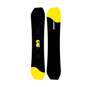 Tabla de roca de carbono personalizada para temporada de invierno hecha a mano esquí estilo libre Snowboard Mountainboard de madera - Product Image 3