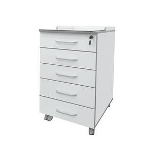 Armoire mobile dentaire Foshan 520x500x860mm avec 5 tiroirs pour les cliniques de soins bucco-dentaires - Product Image 3