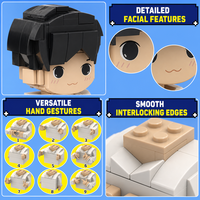 Blocs de construction personnalisés, figurine personnalisée avec photo, modèle 3D DIY pour la décoration de la maison, cadeau d'anniversaire unique, OEM