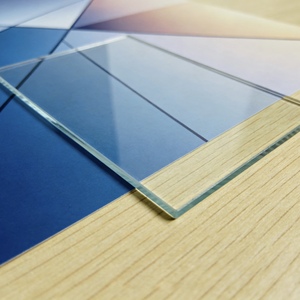 Verre trempé 10 mm 12 mm pour piscine extérieure, mur-rideau, escalier, clôture - Verre de sécurité sans cadre avec <span class=keywords><strong>garantie</strong></span> de plus de 5 ans - Product Image 2