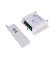 Dernier modèle de commutateur à distance RF à retard 2 canaux 433Mhz/315Mhz DC12-48V, ensemble émetteur et récepteur, télécommande pour voiture