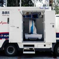 Fabricant d'ambulances ergonomiques à réponse rapide 5G avec télérobot pour examen physique à distance