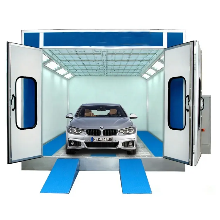 Best quality CE approved car baking room auto paint oven spray booth for sale