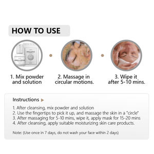 Alga <span class=keywords><strong>Peeling</strong></span> aghi Bio <span class=keywords><strong>Peeling</strong></span> ed esfoliazione 70% puro Bioneedling Spongilla Spicules Peel in polvere trattamento Acne e sbiancamento B - Product Image 5