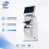 Lentimètre numérique automatique SJ Optics D-930' avec écran HD 7 pouces, mesure optique de haute précision, idéal pour les laboratoires et cliniques d'optométrie