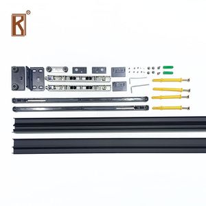 ระบบประตูบาน<span class=keywords><strong>เลื่อน</strong></span>แบบซ่อน Magic System พร้อมอุปกรณ์ฮาร์ดแวร์แบบ Barn Ghost ปิดแบบนุ่มนวล ติดตั้งภาย<span class=keywords><strong>ใน</strong></span><span class=keywords><strong>ผนัง</strong></span> ชุดราง<span class=keywords><strong>เลื่อน</strong></span>แบบซ่อน - Product Image 1
