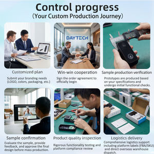 Daytech Home Détecteur de mouvement PIR Récepteur Alarme Fonction SOS Portable Sans fil Portée de détection de 10m pour les patients âgés atteints de démence - Product Image 6