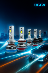 UGGV T20 Factory-Direct <span class=keywords><strong>Ampoule</strong></span> de phare LED universelle pour <span class=keywords><strong>H1</strong></span> H3 H4 <span class=keywords><strong>H7</strong></span> H11 9005 9006 IP68 6000 K CSP OEM & Vente en gros - Product Image 4