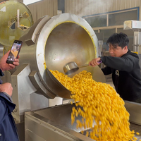 Machine à Popcorn Électrique Professionnelle de Haute Qualité, Grande Capacité, Industrielle, Automatique, pour Popcorn Sucré au Caramel