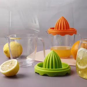 Espremedor de suco citrino de plástico, chaleira de cozinha para uso doméstico