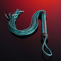 Nouveau fouet en cuir à 12 pompons pour jeu de rôle adulte, accessoire de jeu intime pour couple, BDSM réutilisable, vente en gros d'usine