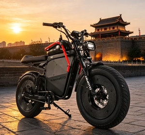 Bicicleta Eléctrica de Alta Potencia de 500w para Adultos, Neumáticos Gruesos, Motor sin Escobillas, Frenos de Disco Hidráulicos, Cuadro de Aluminio X11, Motor de Alta Potencia de 500w en la Rueda Trasera - Product Image 1