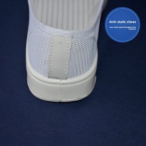 Zapatos <span class=keywords><strong>de</strong></span> Trabajo para <span class=keywords><strong>Hombre</strong></span>, <span class=keywords><strong>de</strong></span> Malla Transpirable, Antiestáticos, con Suela Suave <span class=keywords><strong>de</strong></span> PU, Antipolvo, para Cuarto Limpio, Tipo Mariposa, ESD - Product Image 2