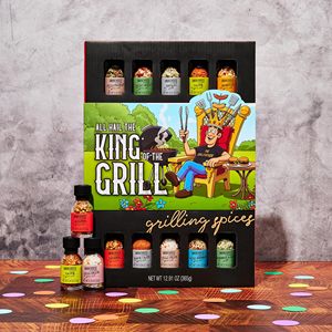 Coffret d'<span class=keywords><strong>épice</strong></span>s de grillades gourmandes Smokehouse : 20 assaisonnements et piments pour barbecue (Chili, Ail, Italien, <span class=keywords><strong>Cajun</strong></span>) - Cadeau pour papa - Product Image 6