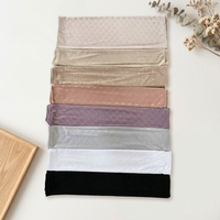 Voile Hijab en Jersey Modal Coton Extensible de Haute Qualité pour Femme, Foulard Musulman Personnalisé, Vente en Gros aux Pays-Bas