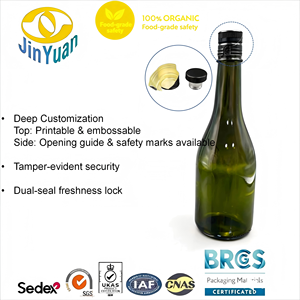 Muestra Gratuita de Tapón con Relieve Antimanipulación, <span class=keywords><strong>Precio</strong></span> de Fábrica, Tapón de Aluminio y Plástico de Grado Alimenticio de 31*30 mm para Sake, Champán y Vino - Product Image 4