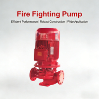 Pompe d'incendie électrique haute pression 150 m avec panneau de commande pour hydrant et sprinkler