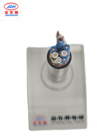 Câble d'Instrumentation Personnalisé N-DJYVP 3 Groupes 4 Conducteurs 0,75 mm² Isolation PE Gaine PVC Résistant au Feu pour l'Automatisation