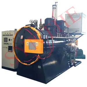 Alloy Steel Heat Treatment Oil Quenching Gas Cooling Vacuum Furnace With Double Chambers