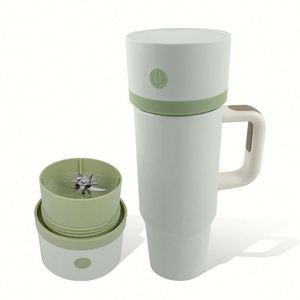 Bouteille d'eau sport personnalisée avec logo, couvercle mixeur, double paroi isolée en acier inoxydable, tasse de voyage 30 oz pour voiture et mixeur de jus - Product Image 3