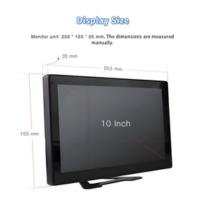 A & S 10inch 4CH IPS chia màn hình bán xe tải mdvr màn hình sao lưu máy ảnh không thấm nước phía sau xem Dash Cam xe đảo chiều hỗ trợ xe buýt Hạm Đội - Product Image 2